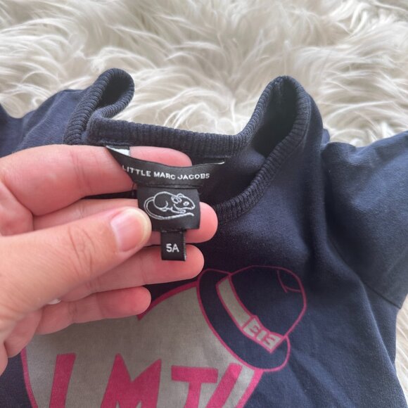 Little Marc Jacobs t-shirt dress size 5 - Picture 3 of 3